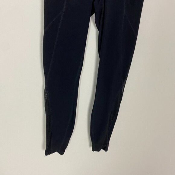 Athleta HI-RISE Intuition 7/8 Tight Leggings Mesh Womens XXS Black - Picture 5 of 13